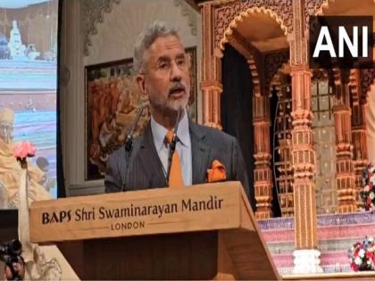 'India fastest growing large economy today," says EAM Jaishankar in London | 'India fastest growing large economy today," says EAM Jaishankar in London 'India fastest growing large economy today," says EAM Jaishankar in London | 'India fastest growing large economy today," says EAM Jaishankar in London