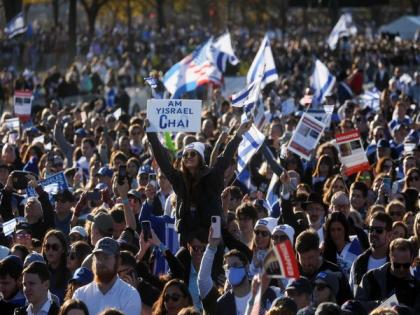 Washington DC: Demonstrators from across country 'March for Israel' | Washington DC: Demonstrators from across country 'March for Israel' Washington DC: Demonstrators from across country 'March for Israel' | Washington DC: Demonstrators from across country 'March for Israel'