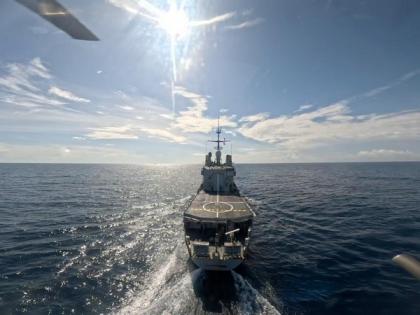 Indian Navy carries out second anti-piracy patrol in crucial Gulf of Guinea region | Indian Navy carries out second anti-piracy patrol in crucial Gulf of Guinea region Indian Navy carries out second anti-piracy patrol in crucial Gulf of Guinea region | Indian Navy carries out second anti-piracy patrol in crucial Gulf of Guinea region