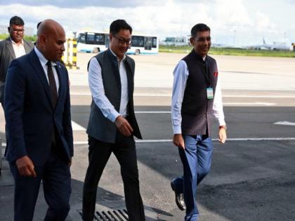 Union Minister Kiren Rijiju arrives in Maldives to attend swearing-in ceremony of President Mohamed Muizzu | Union Minister Kiren Rijiju arrives in Maldives to attend swearing-in ceremony of President Mohamed Muizzu