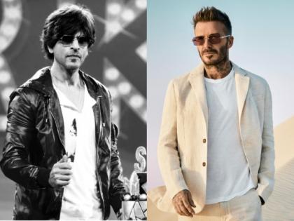 Shah Rukh Khan hosts private party for David Beckham at Mannat | Shah Rukh Khan hosts private party for David Beckham at Mannat Shah Rukh Khan hosts private party for David Beckham at Mannat | Shah Rukh Khan hosts private party for David Beckham at Mannat