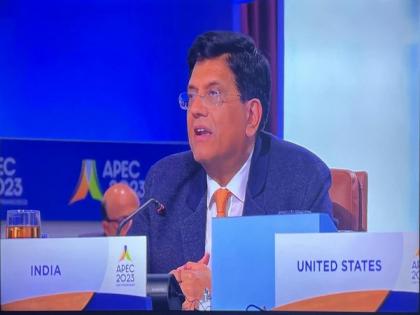 Union Minister Piyush Goyal advocates global collaboration for sustainability and climate action at APEC dialogue | Union Minister Piyush Goyal advocates global collaboration for sustainability and climate action at APEC dialogue Union Minister Piyush Goyal advocates global collaboration for sustainability and climate action at APEC dialogue | Union Minister Piyush Goyal advocates global collaboration for sustainability and climate action at APEC dialogue