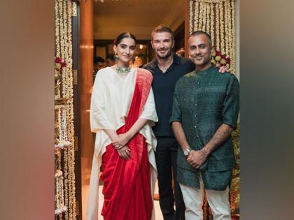 Pleasure showing you small taste of India," says Sonam Kapoor for David Beckham as she shares pictures | Pleasure showing you small taste of India," says Sonam Kapoor for David Beckham as she shares pictures