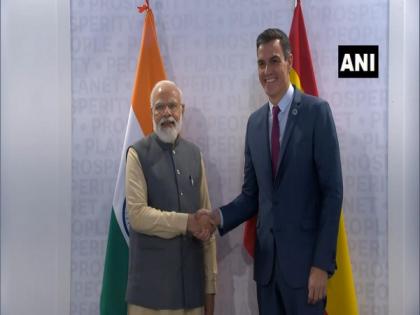 "Looking forward to further strengthening India-Spain relations": PM Modi congratulates Pedro Sanchez on re-election | "Looking forward to further strengthening India-Spain relations": PM Modi congratulates Pedro Sanchez on re-election "Looking forward to further strengthening India-Spain relations": PM Modi congratulates Pedro Sanchez on re-election | "Looking forward to further strengthening India-Spain relations": PM Modi congratulates Pedro Sanchez on re-election