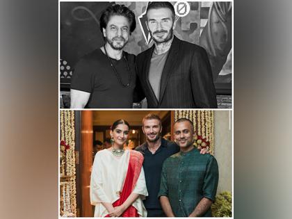 David Beckham pens appreciation note for his "friend" SRK, also expresses gratitude to Sonam Kapoor | David Beckham pens appreciation note for his "friend" SRK, also expresses gratitude to Sonam Kapoor David Beckham pens appreciation note for his "friend" SRK, also expresses gratitude to Sonam Kapoor | David Beckham pens appreciation note for his "friend" SRK, also expresses gratitude to Sonam Kapoor