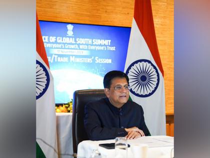 At Trade Summit, Piyush Goyal resonates PM Modi's call for "collective voice of Global South" | At Trade Summit, Piyush Goyal resonates PM Modi's call for "collective voice of Global South" At Trade Summit, Piyush Goyal resonates PM Modi's call for "collective voice of Global South" | At Trade Summit, Piyush Goyal resonates PM Modi's call for "collective voice of Global South"