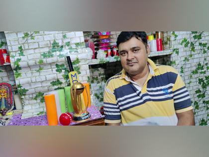 Cricket craze: Kolkata-based candle artist makes replica of World Cup trophy 2023 | Cricket craze: Kolkata-based candle artist makes replica of World Cup trophy 2023 Cricket craze: Kolkata-based candle artist makes replica of World Cup trophy 2023 | Cricket craze: Kolkata-based candle artist makes replica of World Cup trophy 2023