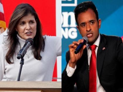 US: Nikki Haley and Vivek Ramaswamy react differently to Trump's "vermin" remark | US: Nikki Haley and Vivek Ramaswamy react differently to Trump's "vermin" remark US: Nikki Haley and Vivek Ramaswamy react differently to Trump's "vermin" remark | US: Nikki Haley and Vivek Ramaswamy react differently to Trump's "vermin" remark