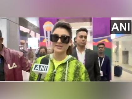 "India will win the trophy": Urvashi Rautela hopeful about India's victory against Australia in World Cup Final 2023 | "India will win the trophy": Urvashi Rautela hopeful about India's victory against Australia in World Cup Final 2023 "India will win the trophy": Urvashi Rautela hopeful about India's victory against Australia in World Cup Final 2023 | "India will win the trophy": Urvashi Rautela hopeful about India's victory against Australia in World Cup Final 2023