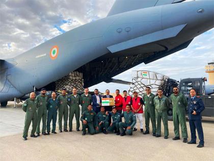 India's second tranche of humanitarian aid for Palestine arrives in Egypt | India's second tranche of humanitarian aid for Palestine arrives in Egypt