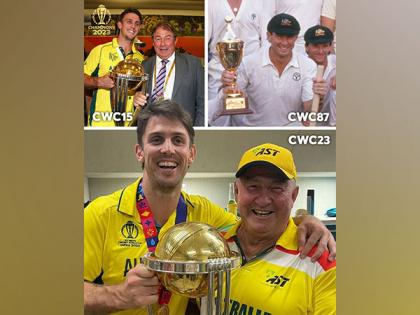 "2023 and 1987": Australia's Mitchell Marsh celebrates World Cup win with father Geoff | "2023 and 1987": Australia's Mitchell Marsh celebrates World Cup win with father Geoff