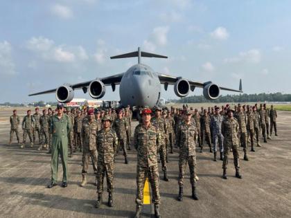 Indian Armed Forces contingent departs for Australia to participate in joint military exercise 'AustraHind-23' | Indian Armed Forces contingent departs for Australia to participate in joint military exercise 'AustraHind-23' Indian Armed Forces contingent departs for Australia to participate in joint military exercise 'AustraHind-23' | Indian Armed Forces contingent departs for Australia to participate in joint military exercise 'AustraHind-23'