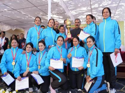 Himachal CM Sukhu honours women's Kabaddi team for winning gold | Himachal CM Sukhu honours women's Kabaddi team for winning gold Himachal CM Sukhu honours women's Kabaddi team for winning gold | Himachal CM Sukhu honours women's Kabaddi team for winning gold