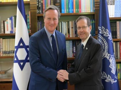 New UK FM Cameron to President Herzog: "You have our support" | New UK FM Cameron to President Herzog: "You have our support" New UK FM Cameron to President Herzog: "You have our support" | New UK FM Cameron to President Herzog: "You have our support"
