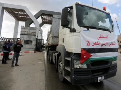 1,30,000 litres of fuel, 200 aid trucks to enter Gaza daily during pause: Egypt | 1,30,000 litres of fuel, 200 aid trucks to enter Gaza daily during pause: Egypt 1,30,000 litres of fuel, 200 aid trucks to enter Gaza daily during pause: Egypt | 1,30,000 litres of fuel, 200 aid trucks to enter Gaza daily during pause: Egypt