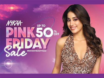 Nykaa's Annual Pink Friday Sale Is Back With The Year's Biggest Deals! Grab up to 50% off on 2100+ beauty brands starting 4 pm on 23rd November | Nykaa's Annual Pink Friday Sale Is Back With The Year's Biggest Deals! Grab up to 50% off on 2100+ beauty brands starting 4 pm on 23rd November Nykaa's Annual Pink Friday Sale Is Back With The Year's Biggest Deals! Grab up to 50% off on 2100+ beauty brands starting 4 pm on 23rd November | Nykaa's Annual Pink Friday Sale Is Back With The Year's Biggest Deals! Grab up to 50% off on 2100+ beauty brands starting 4 pm on 23rd November