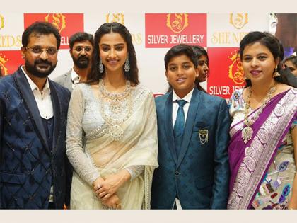 Meenakshi Chaudhary Launches She Needs Silver Jewellery, Exclusive Silver Jewellery store in Madinaguda | Meenakshi Chaudhary Launches She Needs Silver Jewellery, Exclusive Silver Jewellery store in Madinaguda Meenakshi Chaudhary Launches She Needs Silver Jewellery, Exclusive Silver Jewellery store in Madinaguda | Meenakshi Chaudhary Launches She Needs Silver Jewellery, Exclusive Silver Jewellery store in Madinaguda