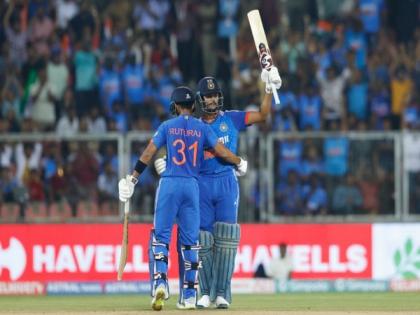 Jaiswal, Kishan, Ruturaj, Rinku shine as India reaches 235/4 against Australia in 2nd T20I | Jaiswal, Kishan, Ruturaj, Rinku shine as India reaches 235/4 against Australia in 2nd T20I