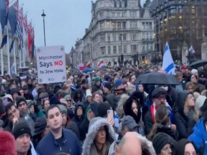 UK: Thousands march against antisemitism in London, Indian diaspora voice support for Israel | UK: Thousands march against antisemitism in London, Indian diaspora voice support for Israel UK: Thousands march against antisemitism in London, Indian diaspora voice support for Israel | UK: Thousands march against antisemitism in London, Indian diaspora voice support for Israel