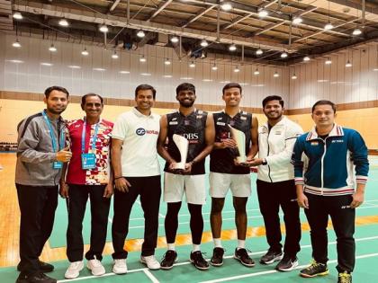"You gave it your all": Anurag Thakur lauds Satwiksairaj-Chirag after China Masters 2023 final loss | "You gave it your all": Anurag Thakur lauds Satwiksairaj-Chirag after China Masters 2023 final loss