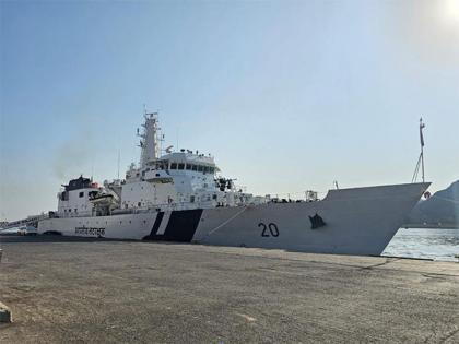Indian Coast Guard Vessel Sajag arrives in Oman as part of overseas deployment to West Asia | Indian Coast Guard Vessel Sajag arrives in Oman as part of overseas deployment to West Asia Indian Coast Guard Vessel Sajag arrives in Oman as part of overseas deployment to West Asia | Indian Coast Guard Vessel Sajag arrives in Oman as part of overseas deployment to West Asia