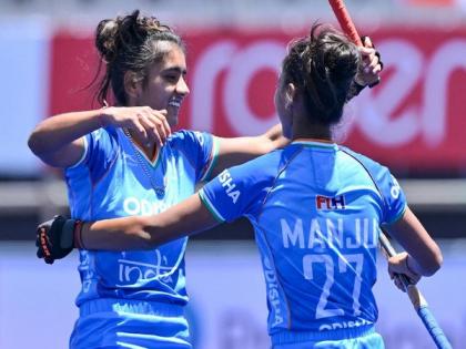 FIH Junior Women's Hockey World Cup: India beat Canada 12-0; Annu, Mumtaz, Deepika score hat-tricks | FIH Junior Women's Hockey World Cup: India beat Canada 12-0; Annu, Mumtaz, Deepika score hat-tricks FIH Junior Women's Hockey World Cup: India beat Canada 12-0; Annu, Mumtaz, Deepika score hat-tricks | FIH Junior Women's Hockey World Cup: India beat Canada 12-0; Annu, Mumtaz, Deepika score hat-tricks