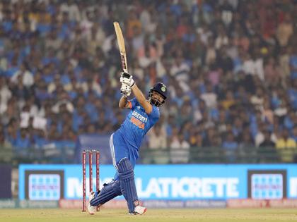 Rinku's fiery knock helps India post 174/9 against Australia in fourth T20I | Rinku's fiery knock helps India post 174/9 against Australia in fourth T20I