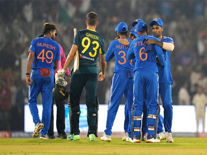 India defeat Australia by 20 runs, lead T20I series 3-1 | India defeat Australia by 20 runs, lead T20I series 3-1