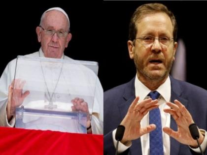 Pope Francis held "fraught" call about war in Gaza with Israeli President in October: Report | Pope Francis held "fraught" call about war in Gaza with Israeli President in October: Report Pope Francis held "fraught" call about war in Gaza with Israeli President in October: Report | Pope Francis held "fraught" call about war in Gaza with Israeli President in October: Report