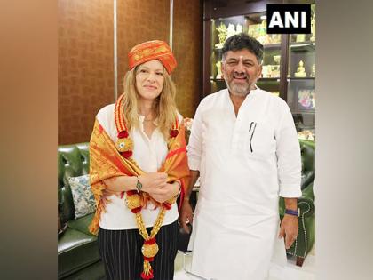 Israeli diplomat meets Karnataka Deputy CM Sivakumar | Israeli diplomat meets Karnataka Deputy CM Sivakumar Israeli diplomat meets Karnataka Deputy CM Sivakumar | Israeli diplomat meets Karnataka Deputy CM Sivakumar