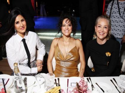 Katrina Kaif strikes a pose with Sharon Stone, Michelle Rodriguez at Red Sea Film Festival | Katrina Kaif strikes a pose with Sharon Stone, Michelle Rodriguez at Red Sea Film Festival