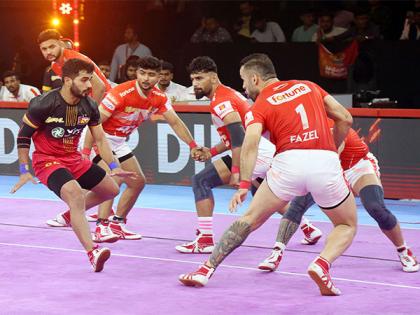 PKL: Sonu shines yet again as Gujarat Giants defeat Bengaluru Bulls in humdinger | PKL: Sonu shines yet again as Gujarat Giants defeat Bengaluru Bulls in humdinger PKL: Sonu shines yet again as Gujarat Giants defeat Bengaluru Bulls in humdinger | PKL: Sonu shines yet again as Gujarat Giants defeat Bengaluru Bulls in humdinger