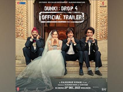 Dunki Drop 4: Shah Rukh Khan starrer takes you through "madcap ride of friendship, comedy, tragedy" | Dunki Drop 4: Shah Rukh Khan starrer takes you through "madcap ride of friendship, comedy, tragedy" Dunki Drop 4: Shah Rukh Khan starrer takes you through "madcap ride of friendship, comedy, tragedy" | Dunki Drop 4: Shah Rukh Khan starrer takes you through "madcap ride of friendship, comedy, tragedy"