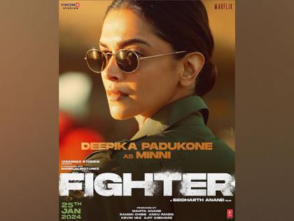 'Fighter': Deepika Padukone's first look as Squadron Leader Minal Rathore aka Minni out | 'Fighter': Deepika Padukone's first look as Squadron Leader Minal Rathore aka Minni out 'Fighter': Deepika Padukone's first look as Squadron Leader Minal Rathore aka Minni out | 'Fighter': Deepika Padukone's first look as Squadron Leader Minal Rathore aka Minni out