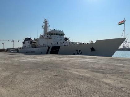 Indian Coast Guard Ship Sajag makes port call in Saudi Arabia | Indian Coast Guard Ship Sajag makes port call in Saudi Arabia