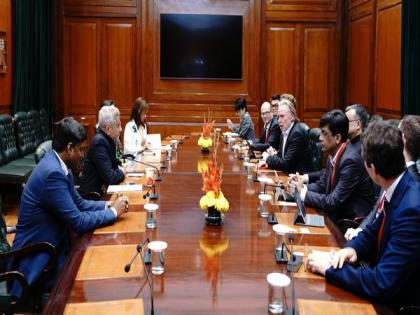 EAM Jaishankar interacts with Macquarie group team, shares India's 'view of world' | EAM Jaishankar interacts with Macquarie group team, shares India's 'view of world' EAM Jaishankar interacts with Macquarie group team, shares India's 'view of world' | EAM Jaishankar interacts with Macquarie group team, shares India's 'view of world'