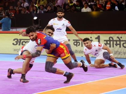 Pro Kabaddi League: UP Yoddhas register thirty-point win over Haryana Steelers | Pro Kabaddi League: UP Yoddhas register thirty-point win over Haryana Steelers Pro Kabaddi League: UP Yoddhas register thirty-point win over Haryana Steelers | Pro Kabaddi League: UP Yoddhas register thirty-point win over Haryana Steelers