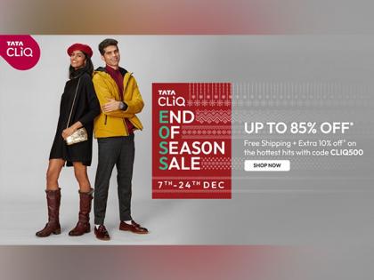 The Year's Biggest Celebration Gets Bigger with Tata CLiQ's End of Season Sale | The Year's Biggest Celebration Gets Bigger with Tata CLiQ's End of Season Sale