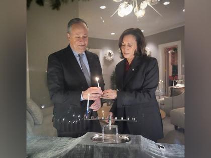US Vice President Harris celebrates beginning of Hanukkah festival | US Vice President Harris celebrates beginning of Hanukkah festival