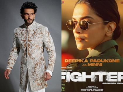 Ranveer Singh praises wife Deepika Padukone's 'Fighter' teaser | Ranveer Singh praises wife Deepika Padukone's 'Fighter' teaser Ranveer Singh praises wife Deepika Padukone's 'Fighter' teaser | Ranveer Singh praises wife Deepika Padukone's 'Fighter' teaser