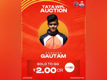 WPL 2024 Auction: Uncapped all-rounder Kashvee Gautam roped in by Gujarat Giants for mammoth Rs 2 crore | WPL 2024 Auction: Uncapped all-rounder Kashvee Gautam roped in by Gujarat Giants for mammoth Rs 2 crore