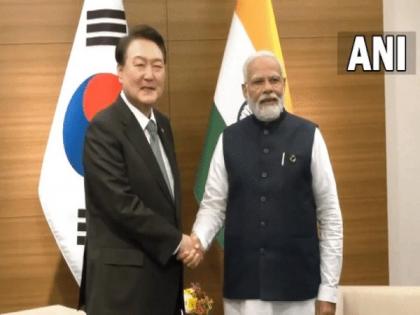 PM Modi extends wishes to South Korean President as both countries celebrate 50 years of diplomatic ties | PM Modi extends wishes to South Korean President as both countries celebrate 50 years of diplomatic ties PM Modi extends wishes to South Korean President as both countries celebrate 50 years of diplomatic ties | PM Modi extends wishes to South Korean President as both countries celebrate 50 years of diplomatic ties