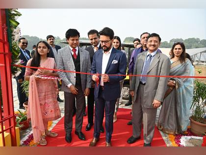 Union Minister Anurag Singh Thakur Officially Inaugurates GD Goenka University's Centre for Excellence in Occupational Health, Safety, Fire & Environment (C-OHSFE) | Union Minister Anurag Singh Thakur Officially Inaugurates GD Goenka University's Centre for Excellence in Occupational Health, Safety, Fire & Environment (C-OHSFE) Union Minister Anurag Singh Thakur Officially Inaugurates GD Goenka University's Centre for Excellence in Occupational Health, Safety, Fire & Environment (C-OHSFE) | Union Minister Anurag Singh Thakur Officially Inaugurates GD Goenka University's Centre for Excellence in Occupational Health, Safety, Fire & Environment (C-OHSFE)