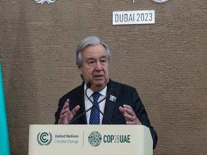 At COP28, UN chief proposes deal on phasing out fossil fuels | At COP28, UN chief proposes deal on phasing out fossil fuels At COP28, UN chief proposes deal on phasing out fossil fuels | At COP28, UN chief proposes deal on phasing out fossil fuels