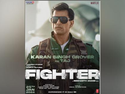 'Fighter' new poster: Hrithik Roshan introduces Karan Singh Grover as Squadron Leader Sartaj Gill | 'Fighter' new poster: Hrithik Roshan introduces Karan Singh Grover as Squadron Leader Sartaj Gill 'Fighter' new poster: Hrithik Roshan introduces Karan Singh Grover as Squadron Leader Sartaj Gill | 'Fighter' new poster: Hrithik Roshan introduces Karan Singh Grover as Squadron Leader Sartaj Gill