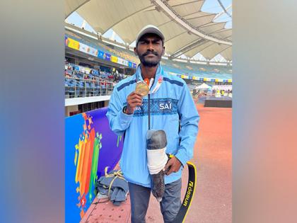 Losing a leg was not a deterrent for 200m champion Rajesh | Losing a leg was not a deterrent for 200m champion Rajesh