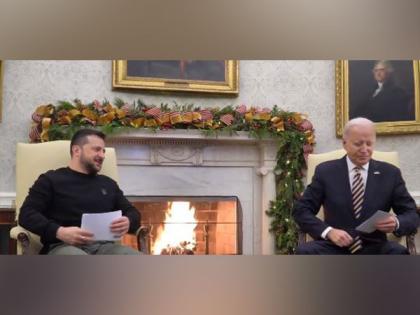 Biden, Zelenskyy discuss Ukraine's self-defence against Russia amid war | Biden, Zelenskyy discuss Ukraine's self-defence against Russia amid war Biden, Zelenskyy discuss Ukraine's self-defence against Russia amid war | Biden, Zelenskyy discuss Ukraine's self-defence against Russia amid war