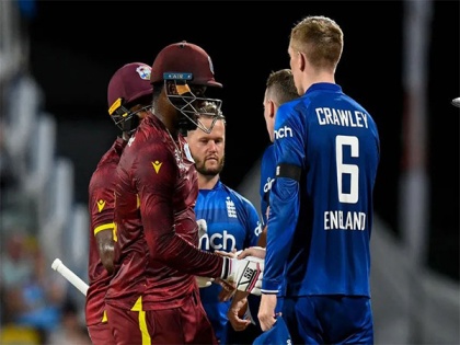 Andre Russell's masterclass helps West Indies clinch 4-wicket win against England in 1st T20I | Andre Russell's masterclass helps West Indies clinch 4-wicket win against England in 1st T20I