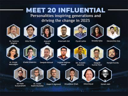 Meet 20 Influential Personalities inspiring generations and driving the change in 2023 | Meet 20 Influential Personalities inspiring generations and driving the change in 2023 Meet 20 Influential Personalities inspiring generations and driving the change in 2023 | Meet 20 Influential Personalities inspiring generations and driving the change in 2023