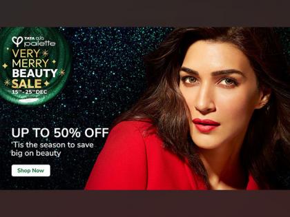 Glam up This Holiday Season with Tata CLiQ Palette's 'Very Merry Beauty Sale' | Glam up This Holiday Season with Tata CLiQ Palette's 'Very Merry Beauty Sale' Glam up This Holiday Season with Tata CLiQ Palette's 'Very Merry Beauty Sale' | Glam up This Holiday Season with Tata CLiQ Palette's 'Very Merry Beauty Sale'